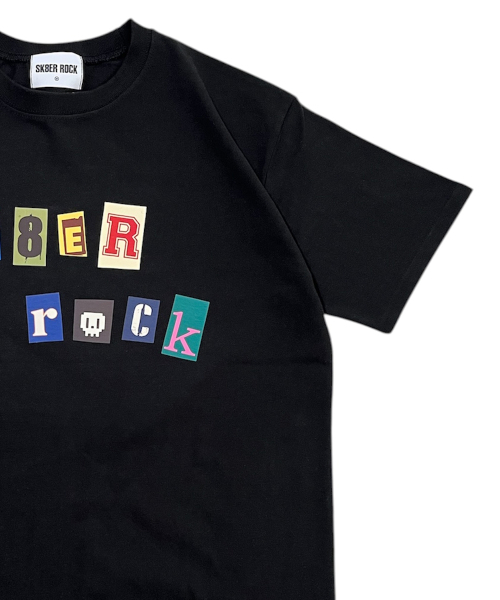 SK8ER ROCK(スケーターロック)の「Collage Pop Logo T-Shirt ((Black))(Tシャツ/カットソー・レディース・その他・SMALL/MEDIUM/LARGE)」の4枚目の写真