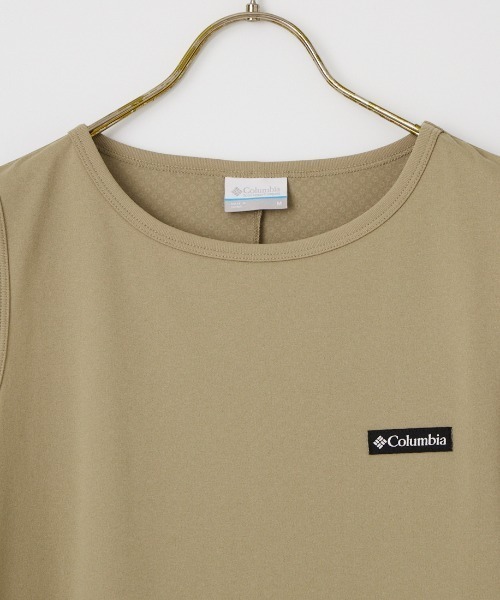 Columbia（コロンビア）の「【WEB限定】[Columbia/コロンビア] ワンポイントロゴ ノースリーブワンピース（ワンピース・レディース・ブラック/ベージュ・M）」の10枚目の写真