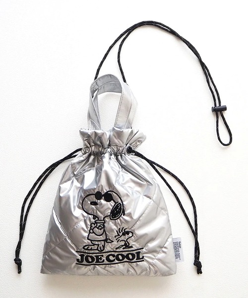 Vintage PEANUTS(ビンテージピーナッツ)の「"11"≪Vintage PEANUTS≫パフィー キルティング 2WAY 巾着 ショルダーバッグ(ショルダーバッグ・レディース・マルーン/シルバー/ブラック・ONE SIZE)」の10枚目の写真