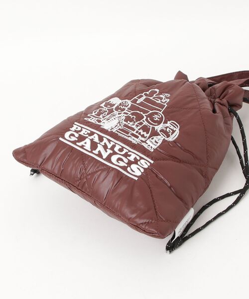Vintage PEANUTS(ビンテージピーナッツ)の「"11"≪Vintage PEANUTS≫パフィー キルティング 2WAY 巾着 ショルダーバッグ(ショルダーバッグ・レディース・マルーン/シルバー/ブラック・ONE SIZE)」の16枚目の写真