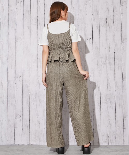 GORGE(ゴージ)の「《シャーリング×セットアップ》パンツセットアップ/フェミニン/春夏/全3色(セットアップ・レディース・グリーン/モカ/ブラック・F)」の21枚目の写真