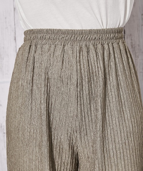 GORGE(ゴージ)の「《シャーリング×セットアップ》パンツセットアップ/フェミニン/春夏/全3色(セットアップ・レディース・グリーン/モカ/ブラック・F)」の17枚目の写真