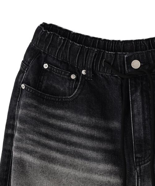 SIS(エスアイエス)の「SIS/エスアイエス/Washed Wide Denim Pants(デニムパンツ・レディース・ブラック/ブルー・F)」の13枚目の写真