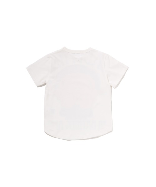 A BATHING APE（アベイシングエイプ）の「BIG DRAWN BABY MILO TEE（Tシャツ/カットソー・キッズ・オレンジ/ブラック/ホワイト・140/110/130/100/90/120）」の4枚目の写真
