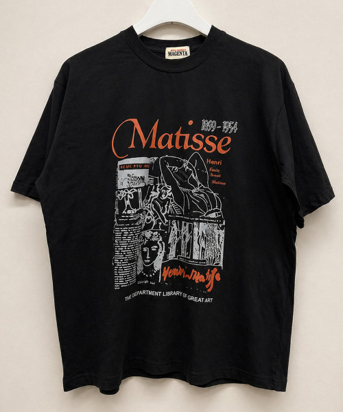 VIVID LADY(ビビッドレディー)の「アートグラフィック 半袖Tシャツ(Tシャツ/カットソー・レディース・チャコールグレー/ホワイト/ブラック・FREE)」の10枚目の写真