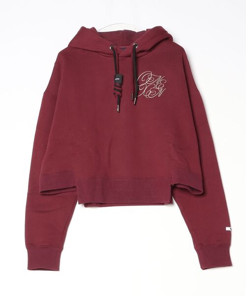ONEXONE(ワンフォーワン)の「【ONEXONE/ワンフォーワン】LOGO WILD HOODIE(パーカー・レディース・バーガンディー/クリーム・LARGE/MEDIUM)」の18枚目の写真