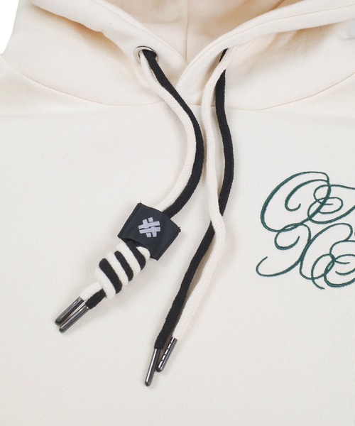 ONEXONE(ワンフォーワン)の「【ONEXONE/ワンフォーワン】LOGO WILD HOODIE(パーカー・レディース・バーガンディー/クリーム・LARGE/MEDIUM)」の14枚目の写真