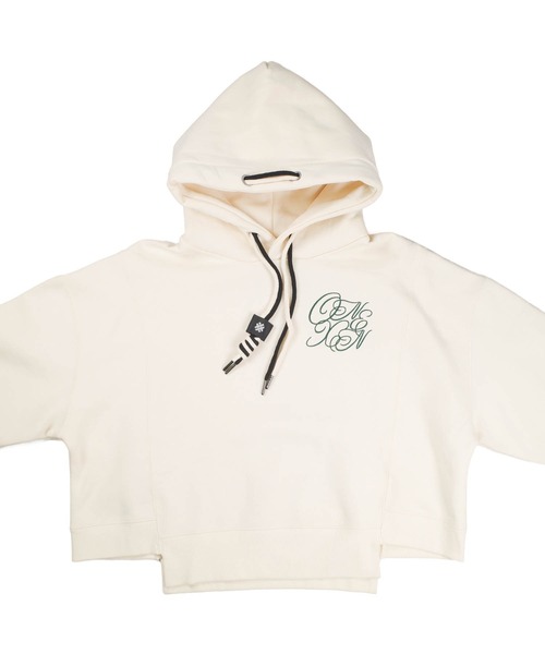 ONEXONE(ワンフォーワン)の「【ONEXONE/ワンフォーワン】LOGO WILD HOODIE(パーカー・レディース・バーガンディー/クリーム・LARGE/MEDIUM)」の6枚目の写真