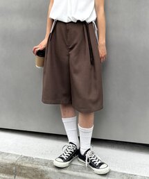 CIAOPANIC TYPY | 【UNISEX】タックワイドスラックスハーフパンツ(その他パンツ)