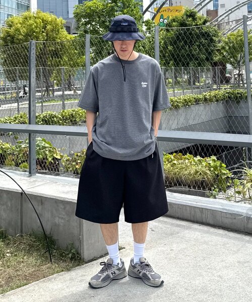 CIAOPANIC TYPY(チャオパニックティピー)の「【UNISEX】タックワイドハーフパンツ(その他パンツ・メンズ・ブラウン/ブラック/グレー・MEDIUM/LARGE)」の5枚目の写真