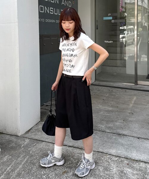 CIAOPANIC TYPY(チャオパニックティピー)の「【UNISEX】タックワイドハーフパンツ(その他パンツ・メンズ・ブラウン/ブラック/グレー・MEDIUM/LARGE)」の10枚目の写真