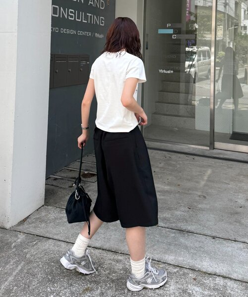 CIAOPANIC TYPY(チャオパニックティピー)の「【UNISEX】タックワイドハーフパンツ(その他パンツ・メンズ・ブラウン/ブラック/グレー・MEDIUM/LARGE)」の11枚目の写真