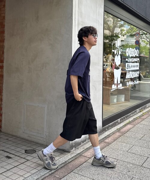 CIAOPANIC TYPY(チャオパニックティピー)の「【UNISEX】タックワイドハーフパンツ(その他パンツ・メンズ・ブラウン/ブラック/グレー・MEDIUM/LARGE)」の17枚目の写真