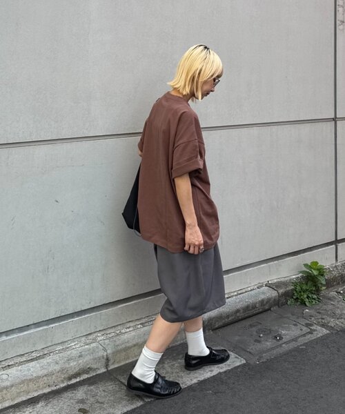 CIAOPANIC TYPY(チャオパニックティピー)の「【UNISEX】タックワイドスラックスハーフパンツ(その他パンツ・メンズ・ブラウン/ブラック/グレー・MEDIUM/LARGE)」の21枚目の写真
