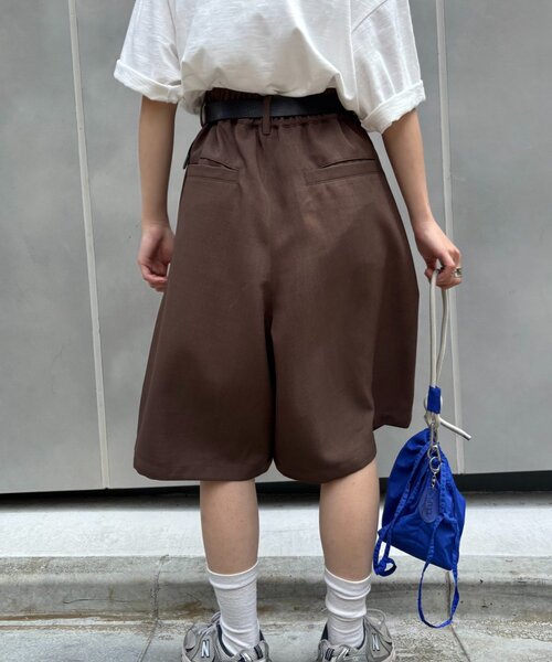 CIAOPANIC TYPY(チャオパニックティピー)の「【UNISEX】タックワイドスラックスハーフパンツ(その他パンツ・メンズ・ブラウン/ブラック/グレー・MEDIUM/LARGE)」の18枚目の写真