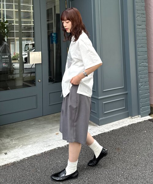 CIAOPANIC TYPY(チャオパニックティピー)の「【UNISEX】タックワイドスラックスハーフパンツ(その他パンツ・メンズ・ブラウン/ブラック/グレー・MEDIUM/LARGE)」の11枚目の写真