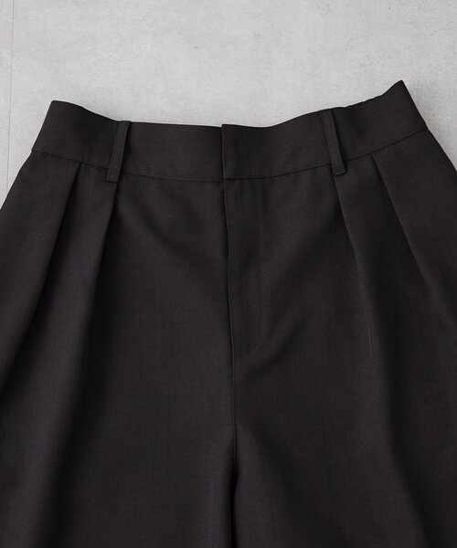 CIAOPANIC TYPY(チャオパニックティピー)の「【UNISEX】タックワイドスラックスハーフパンツ(その他パンツ・メンズ・ブラウン/ブラック/グレー・MEDIUM/LARGE)」の7枚目の写真