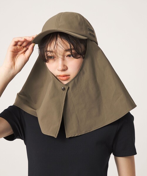 CITEN（シテン）の「＜CITEN＞サンシェードキャップ（キャップ・レディース・オリーブ/ブラック・フリー）」の18枚目の写真