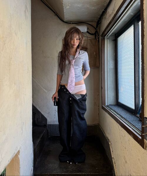 FANCY CLUB(ファンシークラブ)の「マイリミットデニムパンツ (インディゴ) F26QD155(デニムパンツ・レディース・その他・1/2)」の4枚目の写真