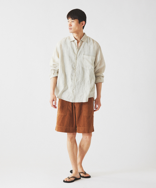JOURNAL STANDARD relume(ジャーナルスタンダード レリューム)の「”Relume”サマーコーデュロイ ベイカー ショーツ(その他パンツ・メンズ・ブラウン/ライトブルー/ライトグレー/ピンク・MEDIUM/LARGE)」の10枚目の写真