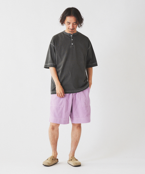 JOURNAL STANDARD relume(ジャーナルスタンダード レリューム)の「”Relume”サマーコーデュロイ ベイカー ショーツ(その他パンツ・メンズ・ブラウン/ライトブルー/ライトグレー/ピンク・MEDIUM/LARGE)」の12枚目の写真