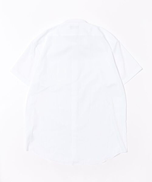 TOKYO SHIRTS(トウキョウシャツ)の「【吸水速乾】 形態安定ノンアイロン ワイド 半袖ビジネスワイシャツ(大きいサイズ)(ビジネスシャツ・メンズ・ホワイト・首回り45cm/首回り47cm)」の7枚目の写真