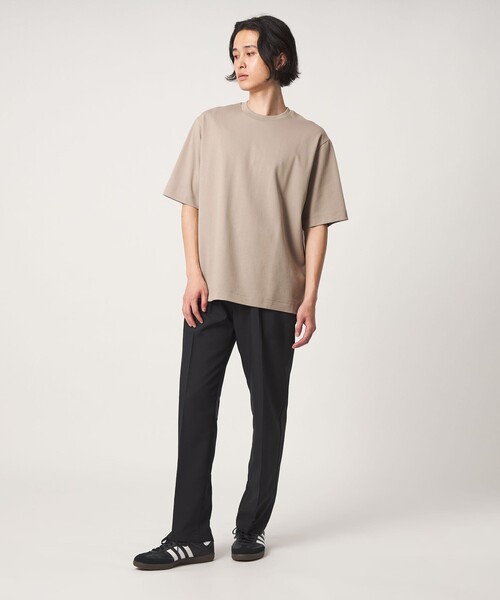 A DAY IN THE LIFE UNITED ARROWS(アデイインザライフユナイテッドアローズ)の「シルケット ジャガードポンチ リラックスカットソー<A DAY IN THE LIFE>(Tシャツ/カットソー・メンズ・ベージュ/ケリーグリーン/ホワイト・L/M)」の9枚目の写真