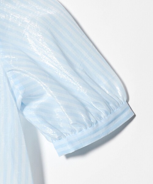 UNITED ARROWS(ユナイテッドアローズ)の「LINEAESSE Vネック パフブラウス ‐ウォッシャブル‐(シャツ/ブラウス・レディース・ネイビー/ライトピンク/その他7・FREE)」の19枚目の写真
