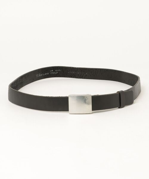 Y's for men ワイズ レザーベルト ブラック ブランド古着】Y's for men｜ワイズフォーメン（メンズ）のベルト