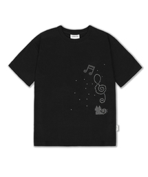 ambler | クリスタルクレフ ホットフィックス 半袖Tシャツ AS1318 (ブラック)(Tシャツ/カットソー)