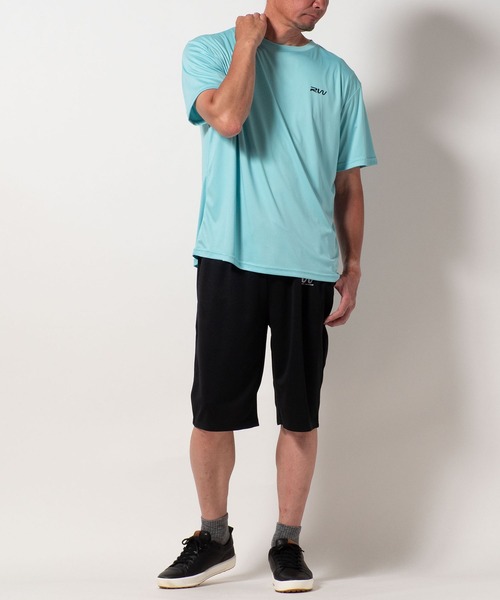 BAYBLO(ベイブロ)の「(SA) プリント ロゴ ジャージ ハーフパンツ(その他パンツ・メンズ・ネイビー系1/ブラック系2/ブラック系1/グレー系1・M/L/LL)」の17枚目の写真