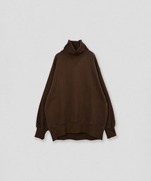 「KHA:KI / カーキ」HIGH NECK SWEAT SHIRT