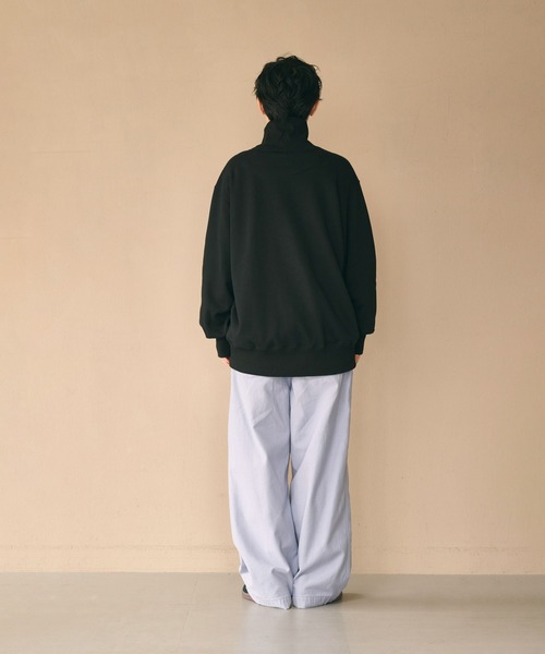 kha:ki(カーキ)の「「KHA:KI / カーキ」HIGH NECK SWEAT SHIRT(Tシャツ/カットソー・レディース・ピンク/ブラウン/アッシュグレー/ブラック・FREE)」の22枚目の写真