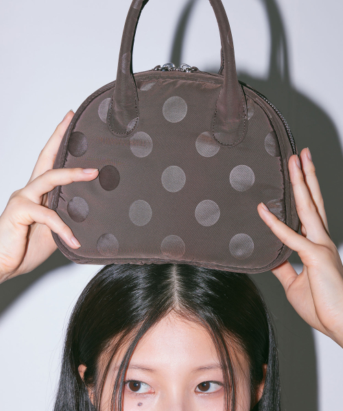 HAVEAWHALE(ハブアホエール)の「polka dots tote bag (BR)(ショルダーバッグ・レディース・その他・FREE)」の7枚目の写真