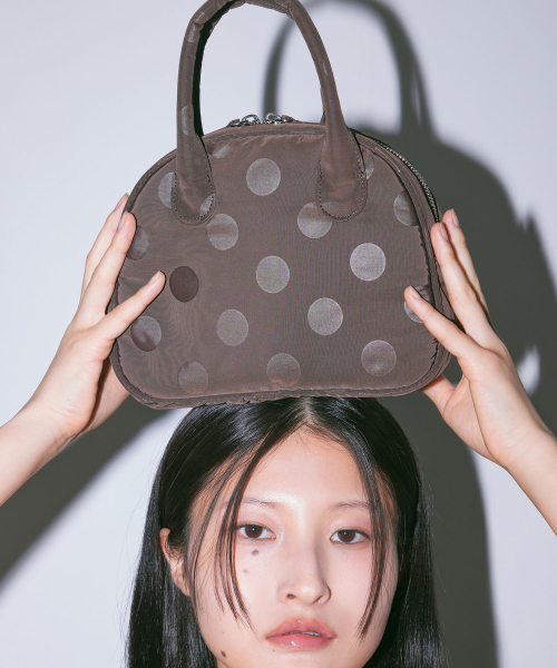 HAVEAWHALE(ハブアホエール)の「polka dots tote bag (BR)(ショルダーバッグ・レディース・その他・FREE)」の8枚目の写真