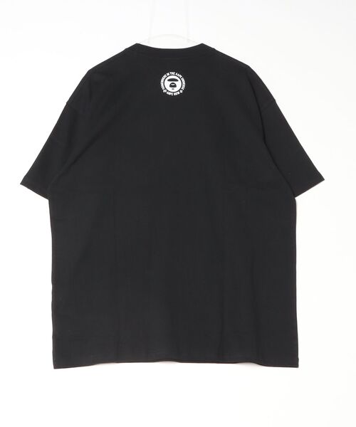 AAPE BY A BATHING APE（エーエイプバイアベイシングエイプ）の「AAPE MAIN TEE（Tシャツ/カットソー・メンズ・ブラック/ホワイト・MEDIUM/LARGE/SMALL/X-LARGE）」の9枚目の写真