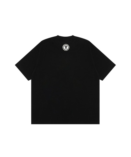 AAPE BY A BATHING APE（エーエイプバイアベイシングエイプ）の「AAPE MAIN TEE（Tシャツ/カットソー・メンズ・ブラック/ホワイト・MEDIUM/LARGE/SMALL/X-LARGE）」の6枚目の写真