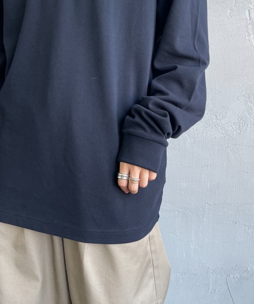FRED PERRY（フレッドペリー）の「[FRED PERRY/フレッドペリー] ツインティップライン ロングスリーブポロシャツ M3636（ポロシャツ・レディース・ネイビー/キナリ・S/L/M）」の16枚目の写真