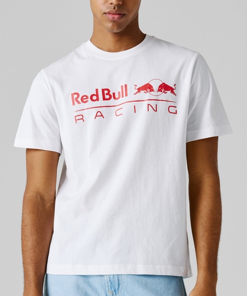 Red Bull Racing(レッドブルレーシング)の「BASIC ICON T-SHIRT(Tシャツ/カットソー・メンズ・ホワイト/ネイビー・SMALL/MEDIUM/LARGE/X-LARGE/XX-LARGE)」の2枚目の写真