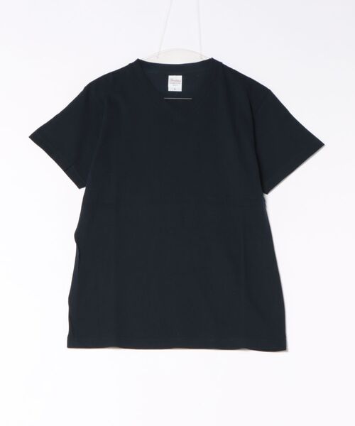 TONE SELECT GOODS（トーンセレクトグッズ）の「5.6オンス ヘビーウェイトVネックTシャツ（00108-VCT）（108-VCT）（Tシャツ/カットソー・メンズ・杢グレー/アーミー/ネイビー/バーガンディー/ブラック/ホワイト・SMALL/X-LARGE/MEDIUM/LARGE）」の5枚目の写真