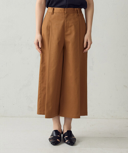 COMME CA ISM（コムサイズム）の「キュロットパンツ（その他パンツ・レディース・キャメル/ネイビー・LARGE/MEDIUM）」の17枚目の写真