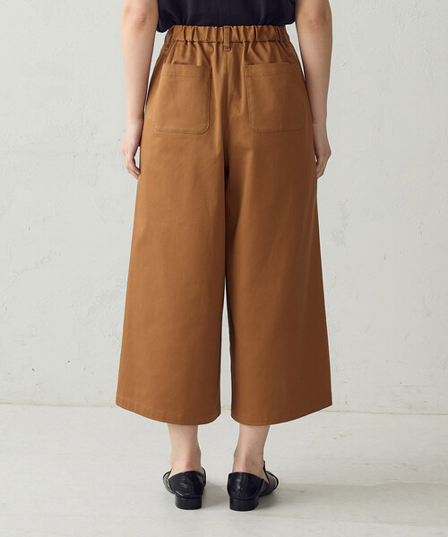 COMME CA ISM（コムサイズム）の「キュロットパンツ（その他パンツ・レディース・キャメル/ネイビー・LARGE/MEDIUM）」の19枚目の写真