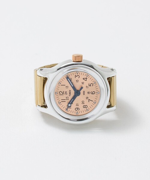TIMEX(タイメックス)の「<TIMEX>キャンパー リング ウォッチ(デジタル腕時計・メンズ・シルバー/ゴールド・FREE)」の3枚目の写真
