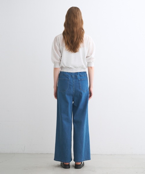 three dots(スリードッツ)の「シアールレックス カーディガン(カーディガン/ボレロ・レディース・ベージュ/ホワイト/ブラック/グレー系その他・SMALL)」の18枚目の写真