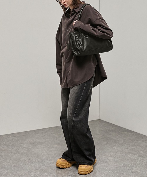 Alfred Alex(アルフレッドアレックス)の「【Alfred Alex】Mini Duffle Boston Bag / ミニダッフルボストンバッグ(ボストンバッグ・メンズ・ブラック/ブラウン・FREE)」の13枚目の写真