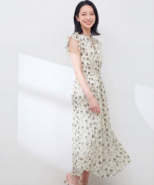 natural couture(ナチュラルクチュール)の「ウエストシャーリングプチハイワンピース(ワンピース・レディース・その他1/その他3/その他2/その他4・MEDIUM/LARGE)」の2枚目の写真