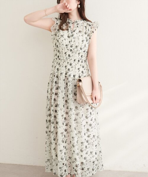natural couture(ナチュラルクチュール)の「ウエストシャーリングプチハイワンピース(ワンピース・レディース・その他1/その他3/その他2/その他4・MEDIUM/LARGE)」の6枚目の写真