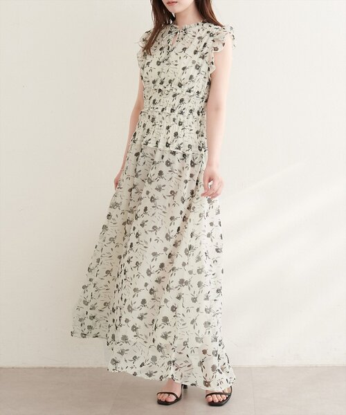 natural couture(ナチュラルクチュール)の「ウエストシャーリングプチハイワンピース(ワンピース・レディース・その他1/その他3/その他2/その他4・MEDIUM/LARGE)」の7枚目の写真