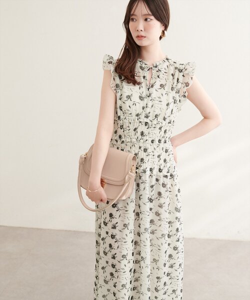 natural couture(ナチュラルクチュール)の「ウエストシャーリングプチハイワンピース(ワンピース・レディース・その他1/その他3/その他2/その他4・MEDIUM/LARGE)」の8枚目の写真