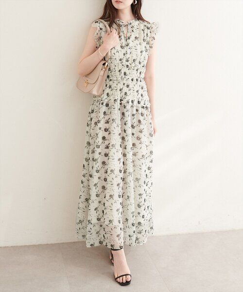 natural couture(ナチュラルクチュール)の「ウエストシャーリングプチハイワンピース(ワンピース・レディース・その他1/その他3/その他2/その他4・MEDIUM/LARGE)」の9枚目の写真